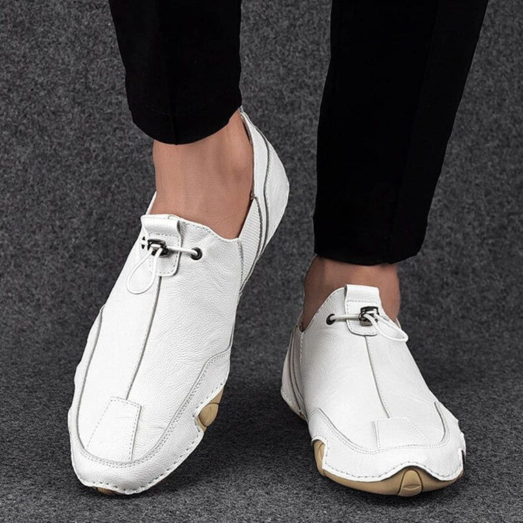 Enzo - Mocassins Cuir Élégants Homme