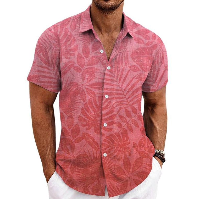 Damien - Chemise Hawaïenne Manches Courtes Homme