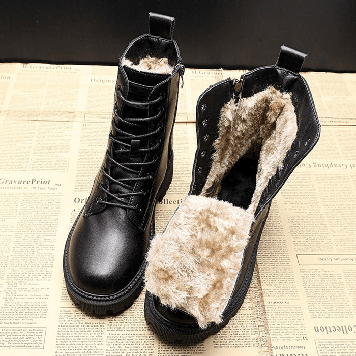 Madeleine - Bottes Cuir Femme