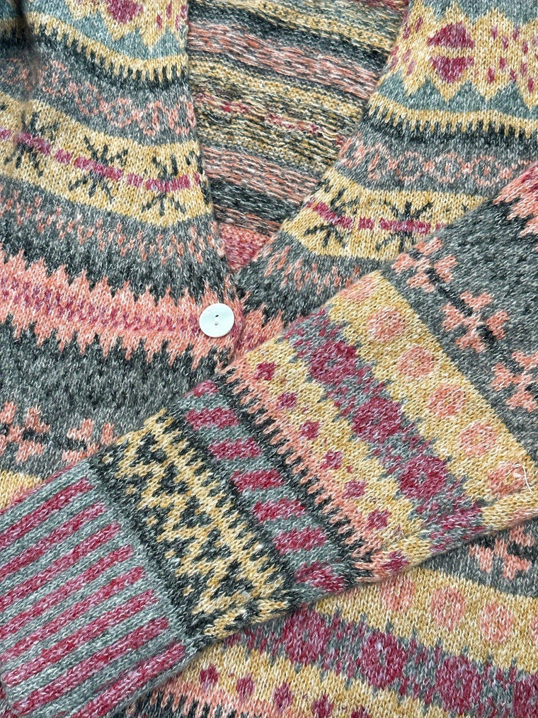 Sophie - Cardigan Élégant Bohème Jacquard