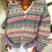 Sophie - Cardigan Élégant Bohème Jacquard