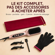 Kit LumiBrush avec pochette gant deux pinces et brosse de nettoyage