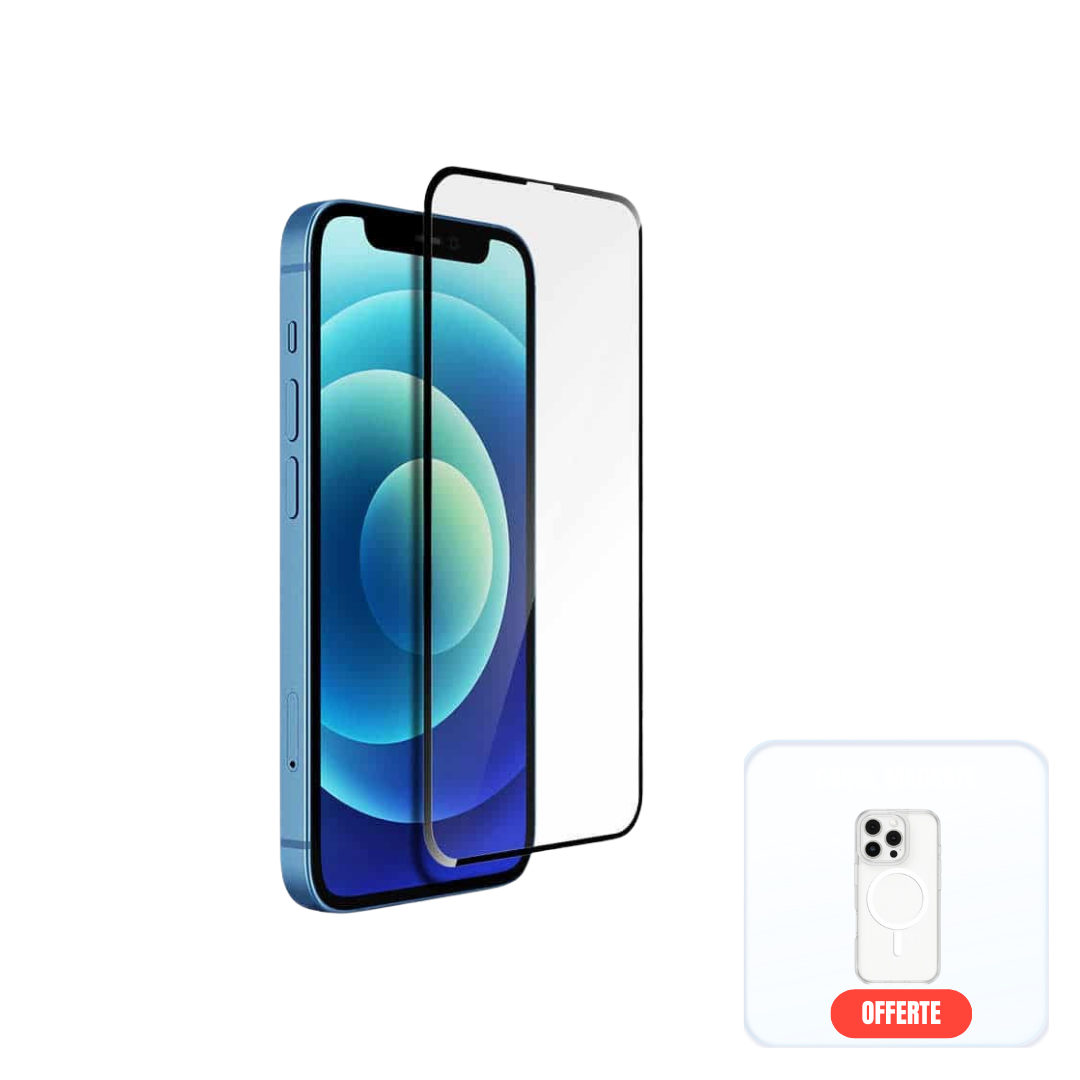 Pack complet de protection iPhone : Vitre et Coque