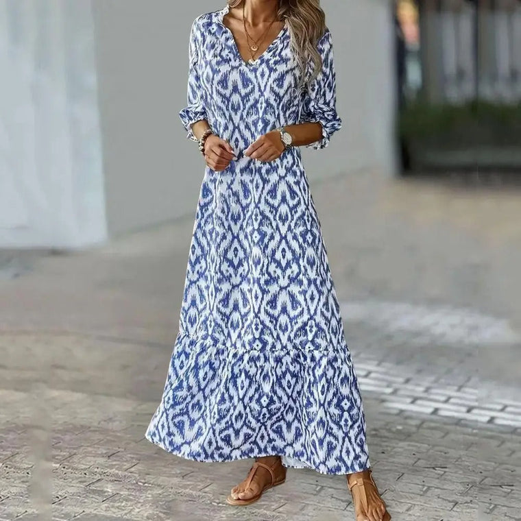 Margaux - Robe Bohème Maxi Chic