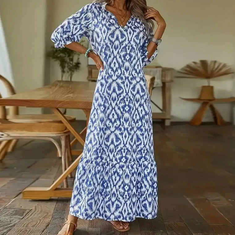 Margaux - Robe Bohème Maxi Chic