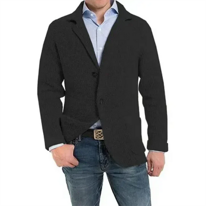 Étienne - Veste Tricoté Confortable Homme