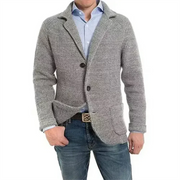 Étienne - Veste Tricoté Confortable Homme