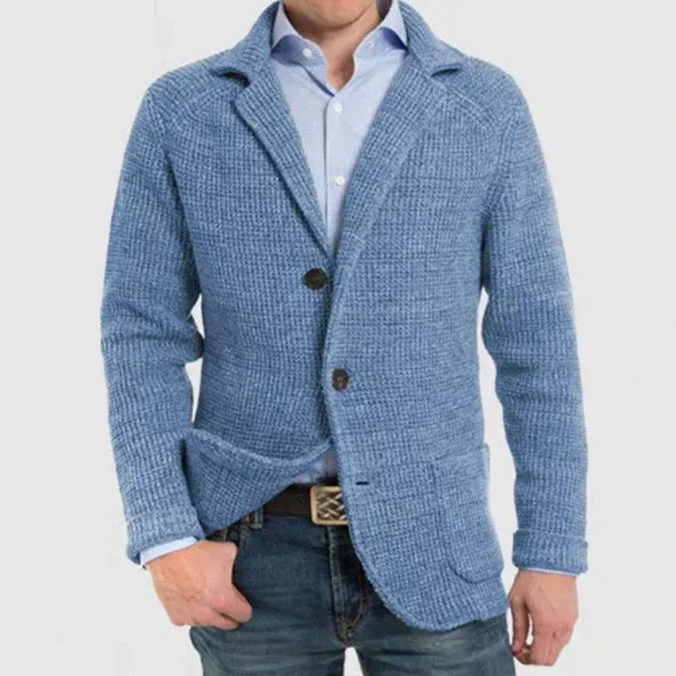 Étienne - Veste Tricoté Confortable Homme