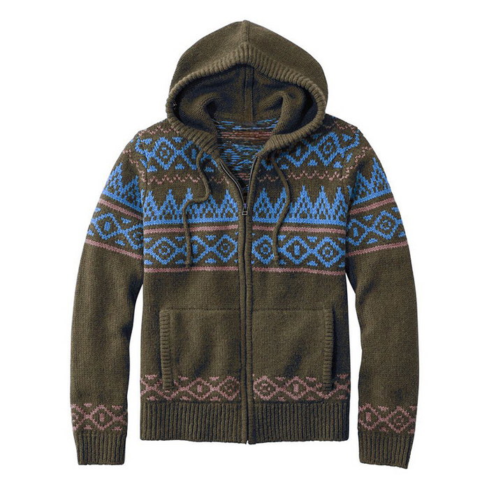 Adrien - Sweat Capuche Vintage Détails Rétro Homme