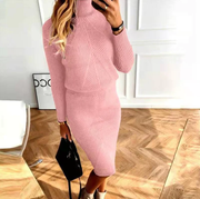 Juliette - Robe Pull Tricotée Douceur Douillette Femme