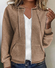Priya - Cardigan Chic Zippé Capuche