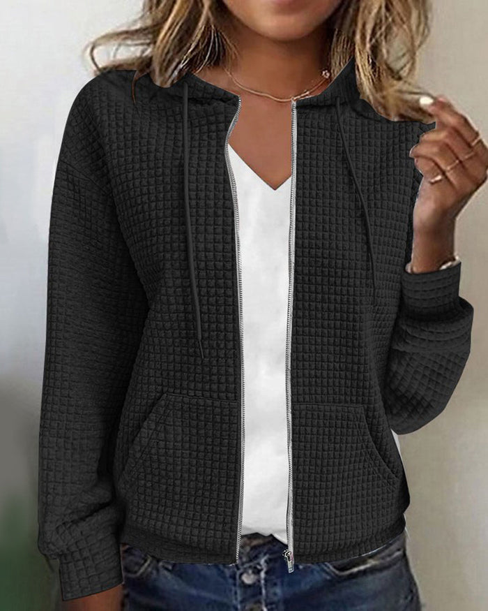 Priya - Cardigan Chic Zippé Capuche