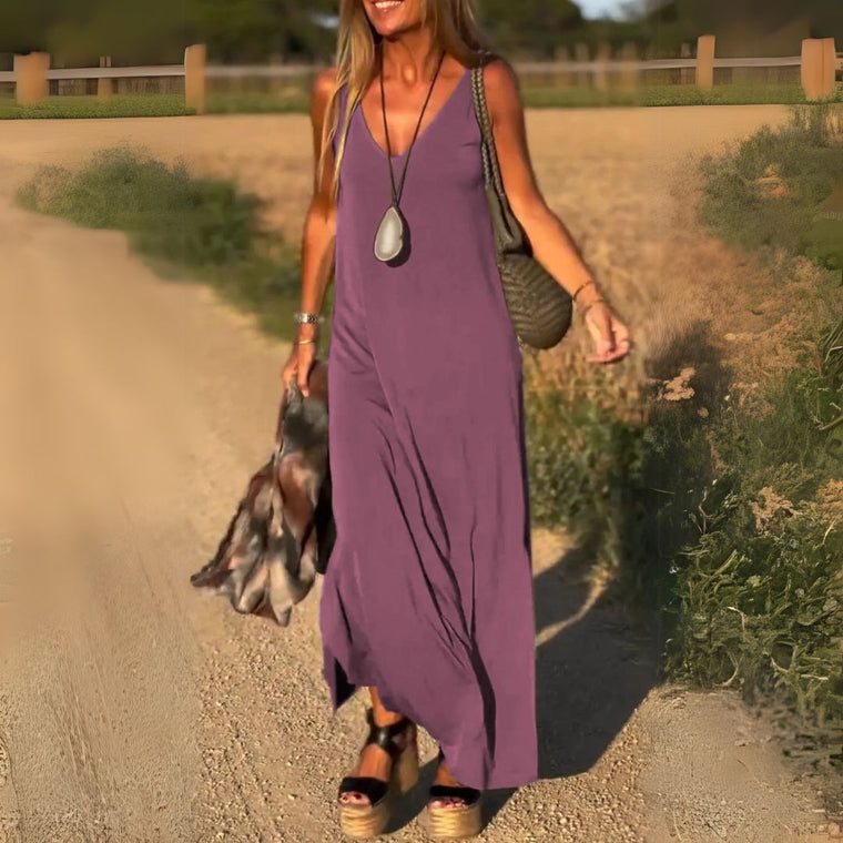 Stéphanie - Robe Maxi Légère D'Été