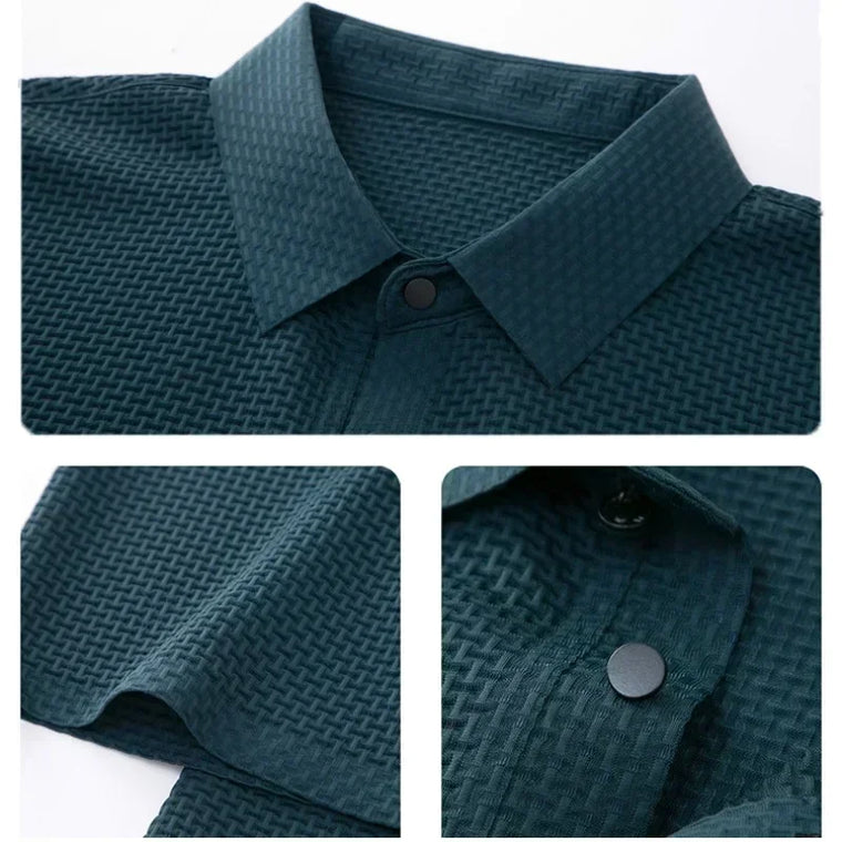 Vito - Polo Chic Texturé Infroissable