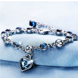 Bracelet Éclat Cœur Océan — Doumira