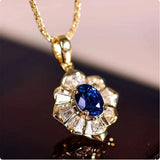 Collier Kavella Noctazure — Doumira