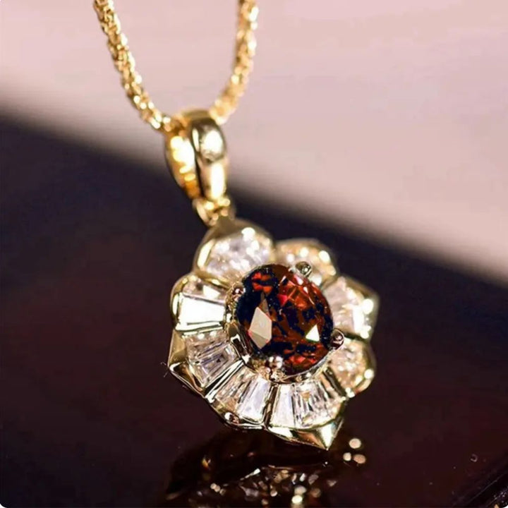 Collier Kavella Solcrimson — Doumira