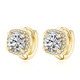 Boucles d'oreilles carrées Nadine — Doumira