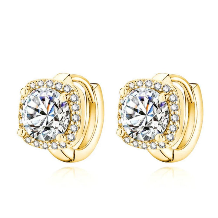 Boucles d'oreilles carrées Nadine — Doumira