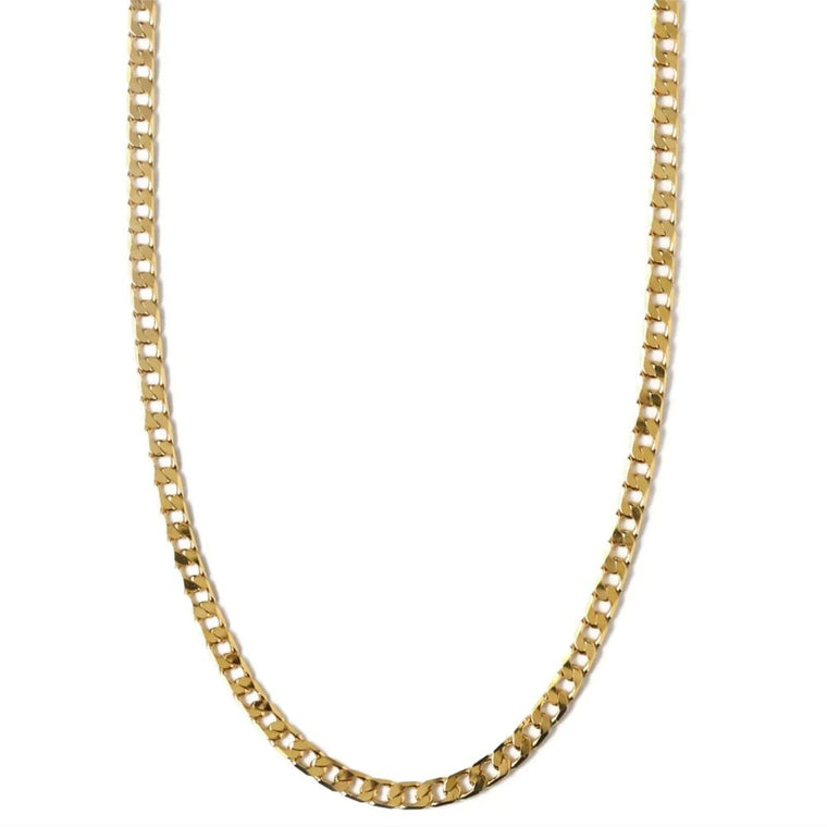 Collier en Chaîne à Maillons Plaqués