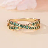 Bague Émeraude — Doumira