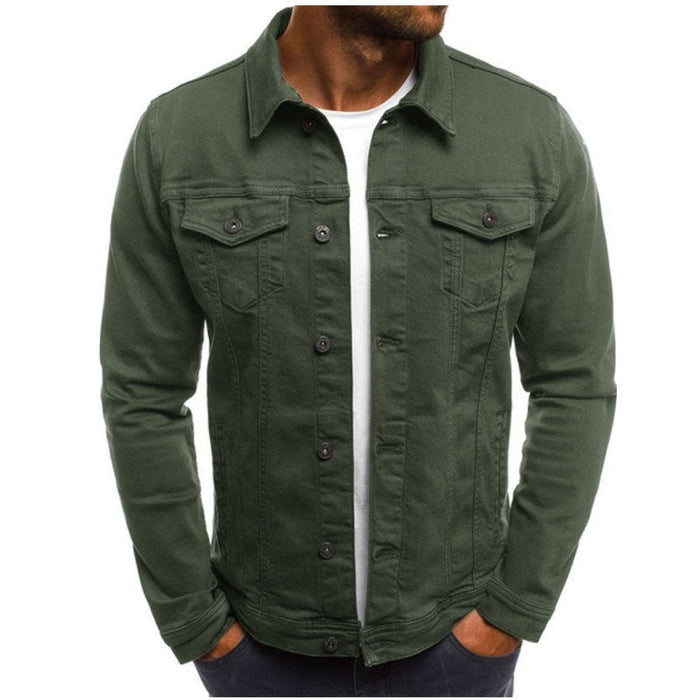 Fernando - Veste Denim Casual Homme