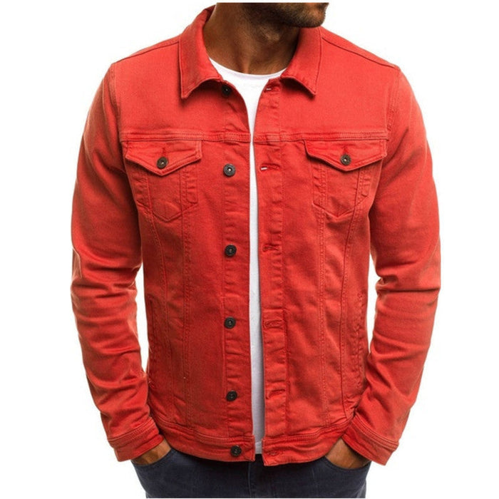 Fernando - Veste Denim Casual Homme
