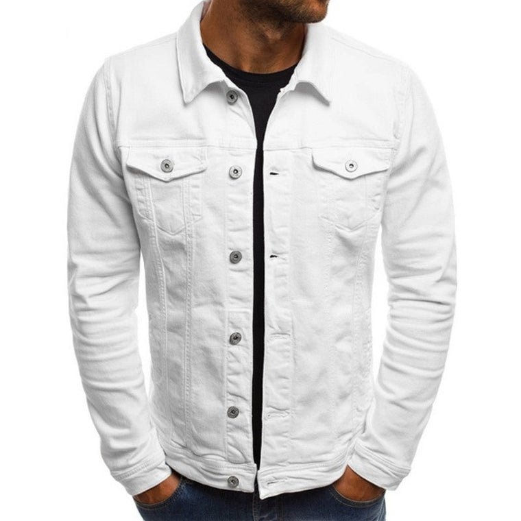 Fernando - Veste Denim Casual Homme