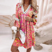 Robe Tunique Femme Bohème en Dentelle - Susan