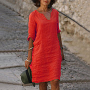 Caroline - Robe Confortable D'Été