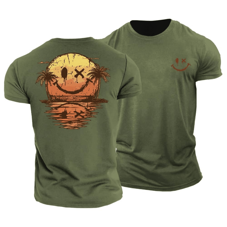 Julien - T-Shirt Imprimé D'Été Homme