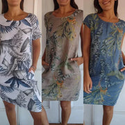 Robe D'Été Femme Imprimée Fluide - Julie