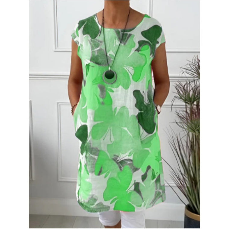 Robe Tunique Femme Fleurie - Linda