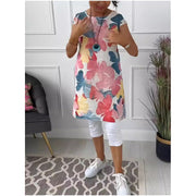 Robe Tunique Femme Fleurie - Linda
