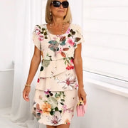 Robe d'été femme fleurie - Monique