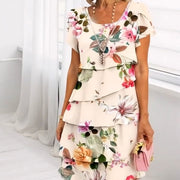 Robe d'été femme fleurie - Monique