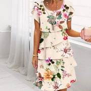 Robe d'été femme fleurie - Monique