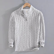 Bastien - Pull Tricoté Chaud Hiver Confortable Homme