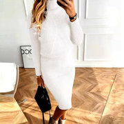 Juliette - Robe Pull Tricotée Douceur Douillette Femme