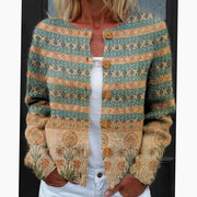Florence - Cardigan Féminin Vintage Fleuri