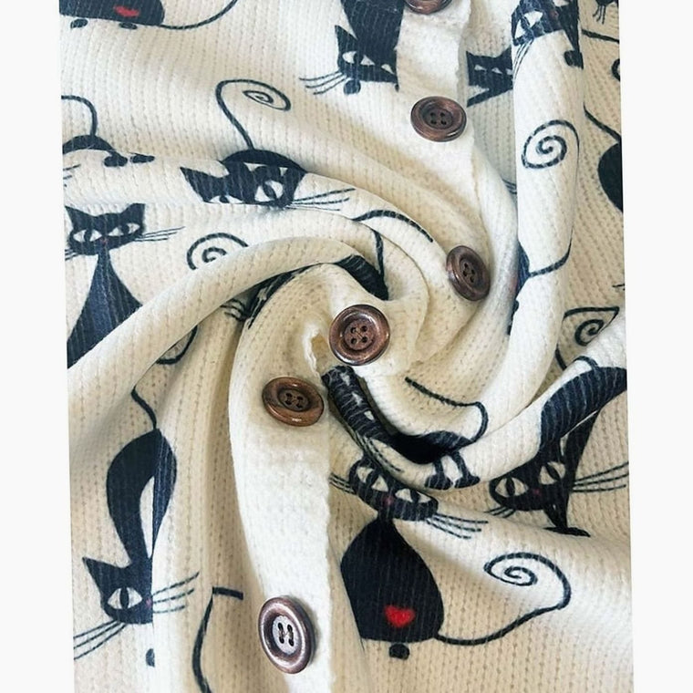 Florence - Cardigan Féminin Vintage Fleuri