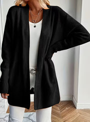 Nathalie - Cardigan Élégant Oversize Ouvert