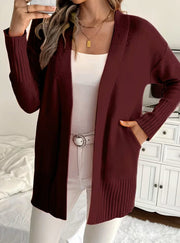 Nathalie - Cardigan Élégant Oversize Ouvert