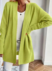 Nathalie - Cardigan Élégant Oversize Ouvert