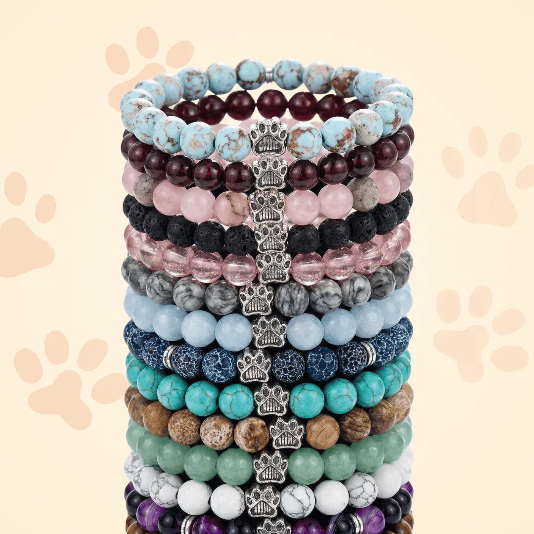 Sélection de bracelets mywoobles de différentes couleurs